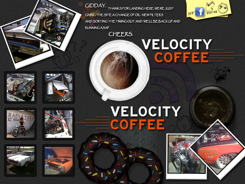 :'(( Velocity Coffee Splash Page